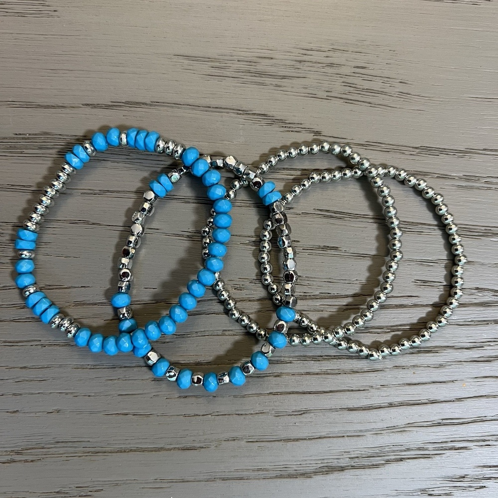 Paparazzi Stylish Bracelet/Hand Wraps with Studs and Beads - Picture 5 of 6